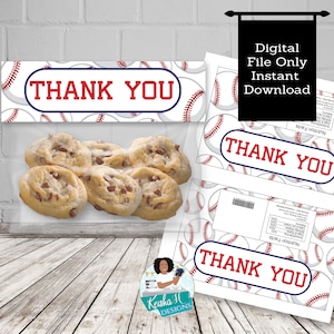 Baseball Geburtstag Geschenk Tasche Topper, Baseball Party Tasche Danke Geschenk Label, Sport Label Danke Favor Bag, sofortiger download