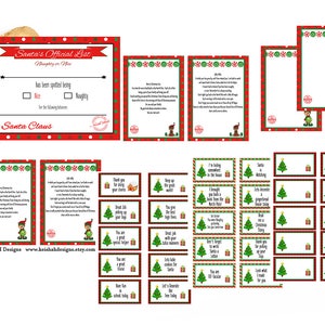 Weihnachtsüberraschung Printables, Weihnachtshelfer zum Ausdrucken, Nikolaus Helfer zum Ausdrucken, Nikolaus Spion zum Ausdrucken