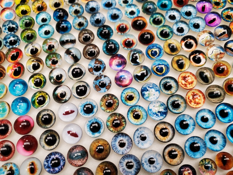Glass Eyes for Taxidermy & Stuffed Animal Toy Making Narrow Etsy