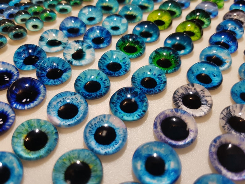Glass Eyes for Taxidermy & Stuffed Animal Toy Making Narrow Etsy
