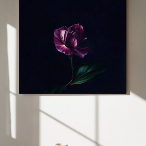 Gothic Rose Oil Painting