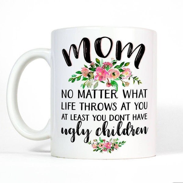 Mothers day gift from daughter mom mug funny mom gift mom birthday gift coffee mug mom gift from daughter