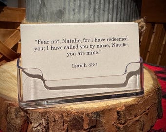 Scripture Cards - Personalized