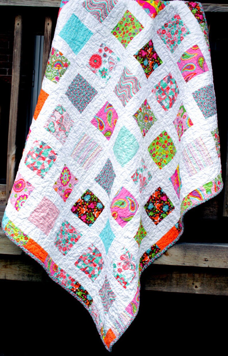 Quilt Pattern Lap Quilt Pattern Crib Quilt Quilting Etsy