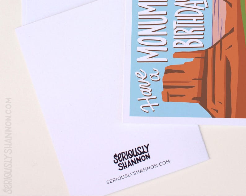 Arizona Birthday Monument Valley Birthday Card have a - Etsy