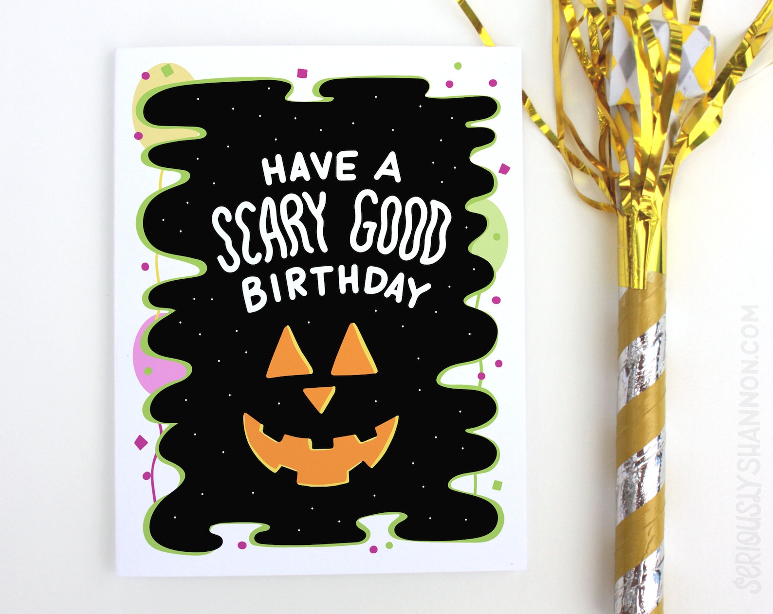 Spooky Birthday Cards
 Halloween Birthday Card Halloween Card Spooky Birthday Card Etsy