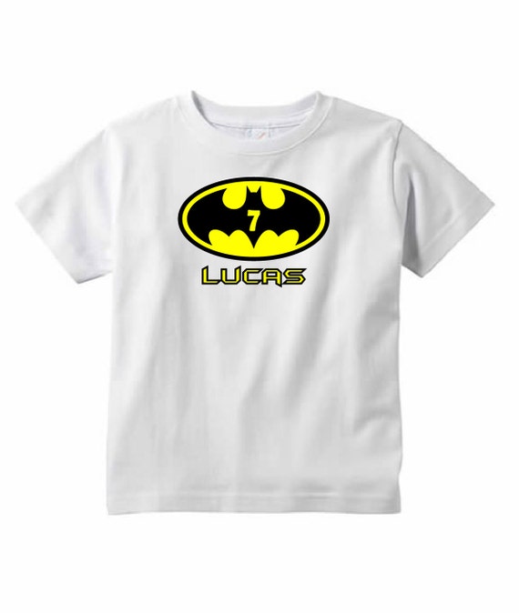 Batman Birthday Shirt - Etsy