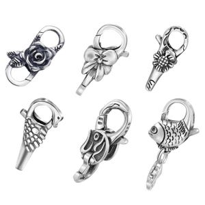 My-bead Double Lobster Clasp 925 Sterling Silver Interchangeable