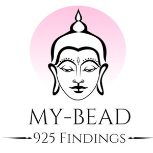 My-Bead Doble mosquetón Plata de Ley 925 Cierre intercambiable para pulseras y collares Cierre de joyería DIY imagen 3