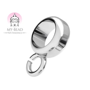 May include: Silver-toned metal bead cap with a loop for attaching to jewellery. The bead cap is designed to hold a bead in place.