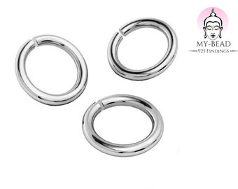 My-Bead 925 sterling silver jump rings open eyelets high-quality jewellery findings DIY