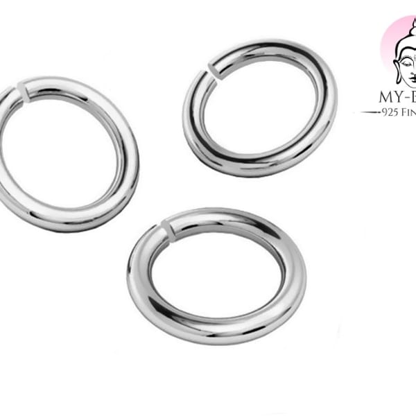 My-Bead anneaux Argent 925/1000 sans nickel pour la création de bijoux DIY