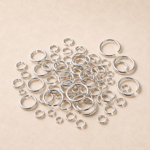 My-Bead 925 sterling silver jump rings open eyelets high-quality jewellery findings DIY