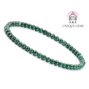 Unique Gems Chakra ladies healing stone bracelets beads 4mm stretchable 16cm - 18cm