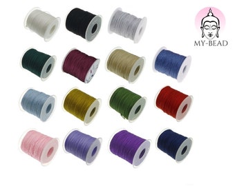 My-Bead nylon strap cord 10 meters x 1 mm waterproof nylon cord in top quality for jewelry making DIY