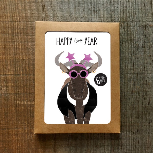 Boxed New Years Cards Etsy