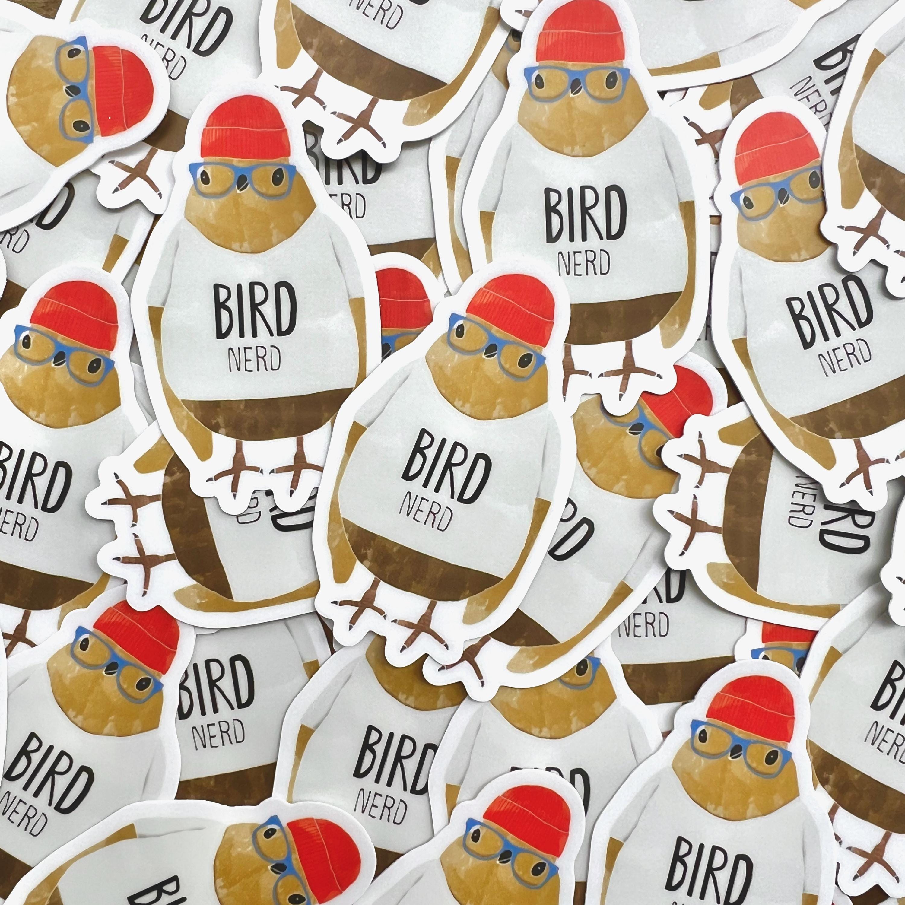 Funny Bird Nerd Vinyl Sticker – Birdwatching Gift - Etsy