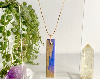 I Am Peace & Prosperity EMF Shield Minimalist Orgone Amulet  |  Biomagnetic Clearing Wearable EMF Protector