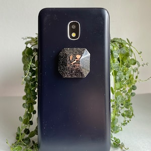 Gem Orgonite EMF Shield for Cellphones, Tablets, Electronic Devices  |  EMF Protector w/ Elite Shungite C60 Fullerene and Black Tourmaline