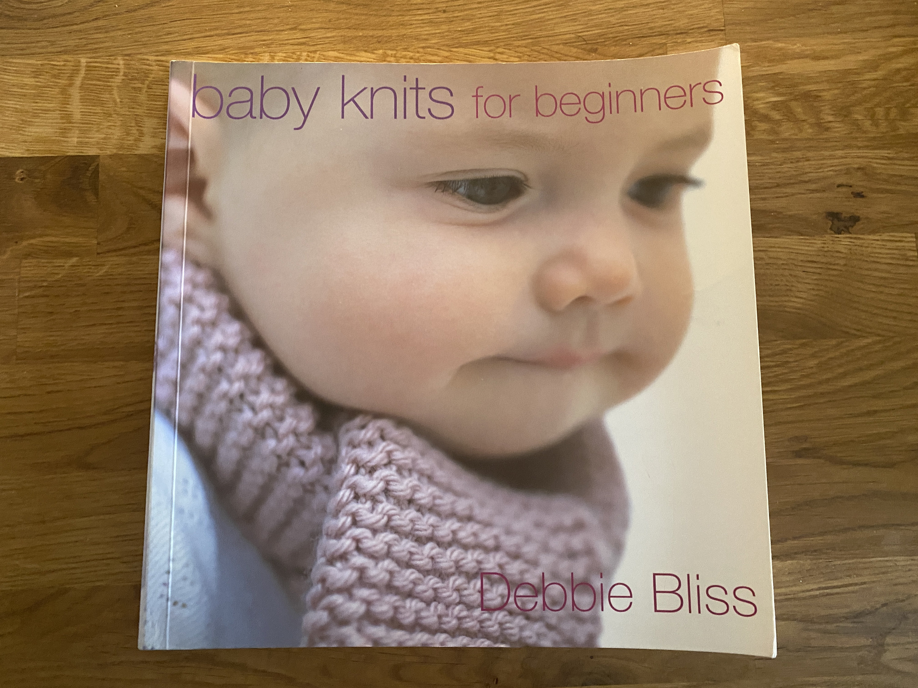 Baby Knits for Beginners Debbie Pre-Owned Craft Book Knitting  Book - Main Image