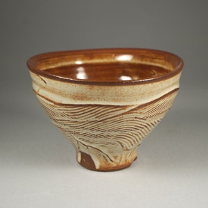 Pottery Tea Cup. Stoneware Yunomi. Wabi Sabi Pottery Cup. Contemporary Pottery. Handcrafted Ceramic Cup. Studio Pottery Tea Bowl. Good Grip