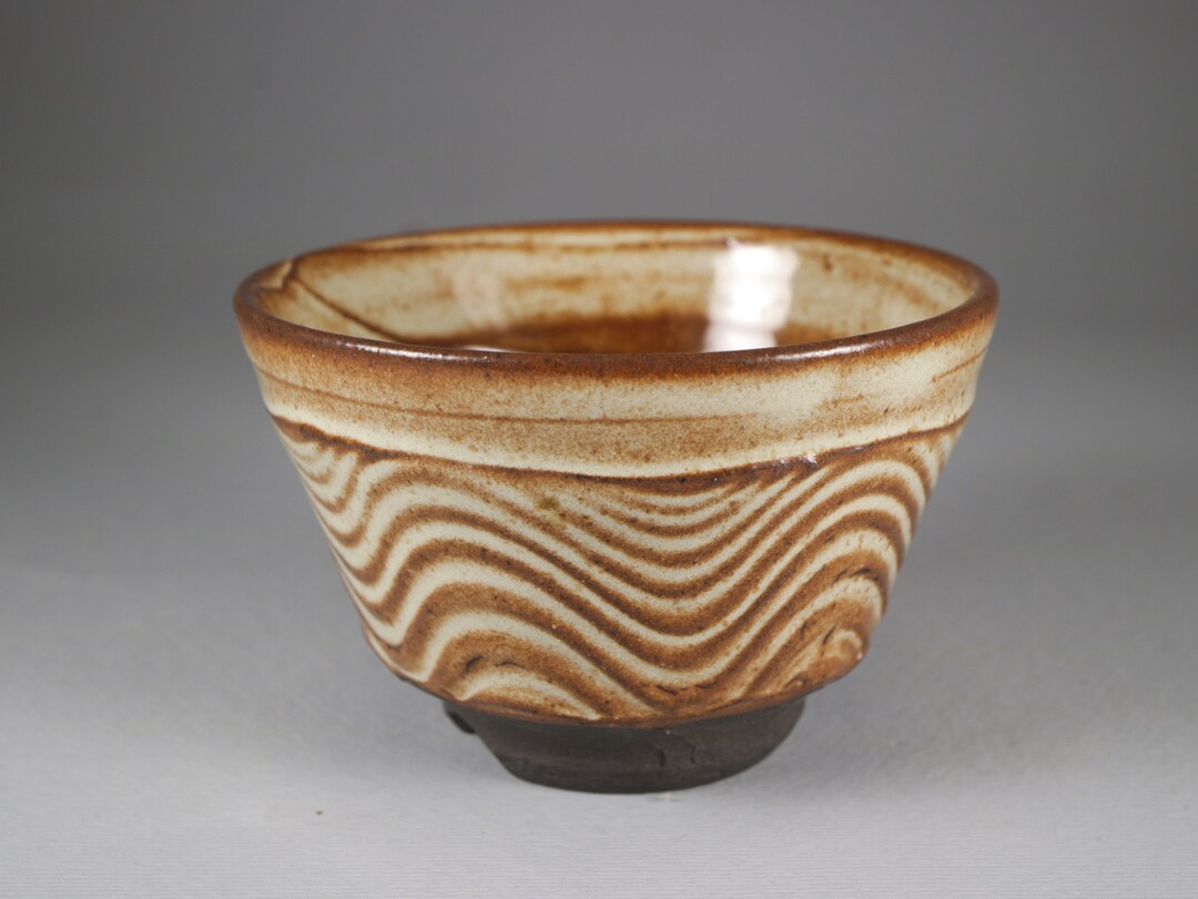 Teabowl, Tea Cup No Handle. Textured Pottery Cup. Drinking Bowl
