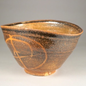 Gas Fired Shino Chawan: Wabi-Sabi Matcha Bowl by Paul Fryman