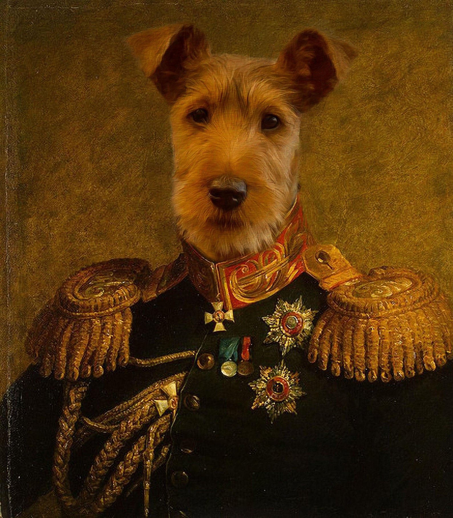 Custom Renaissance Pet Portrait from Photo Pet Portrait uk Etsy