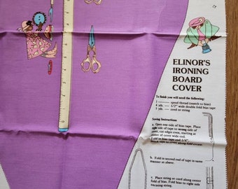 Daisy Kingdom, Elinor's Ironing Board Cover Fabric Panel, Sewing Room Decor