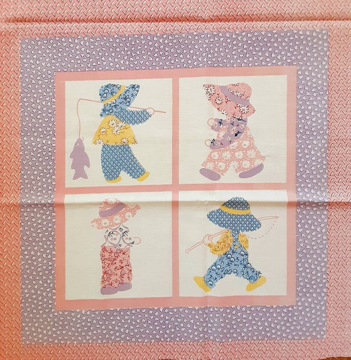 Sue And Overall Sam Fabric Panel FE4