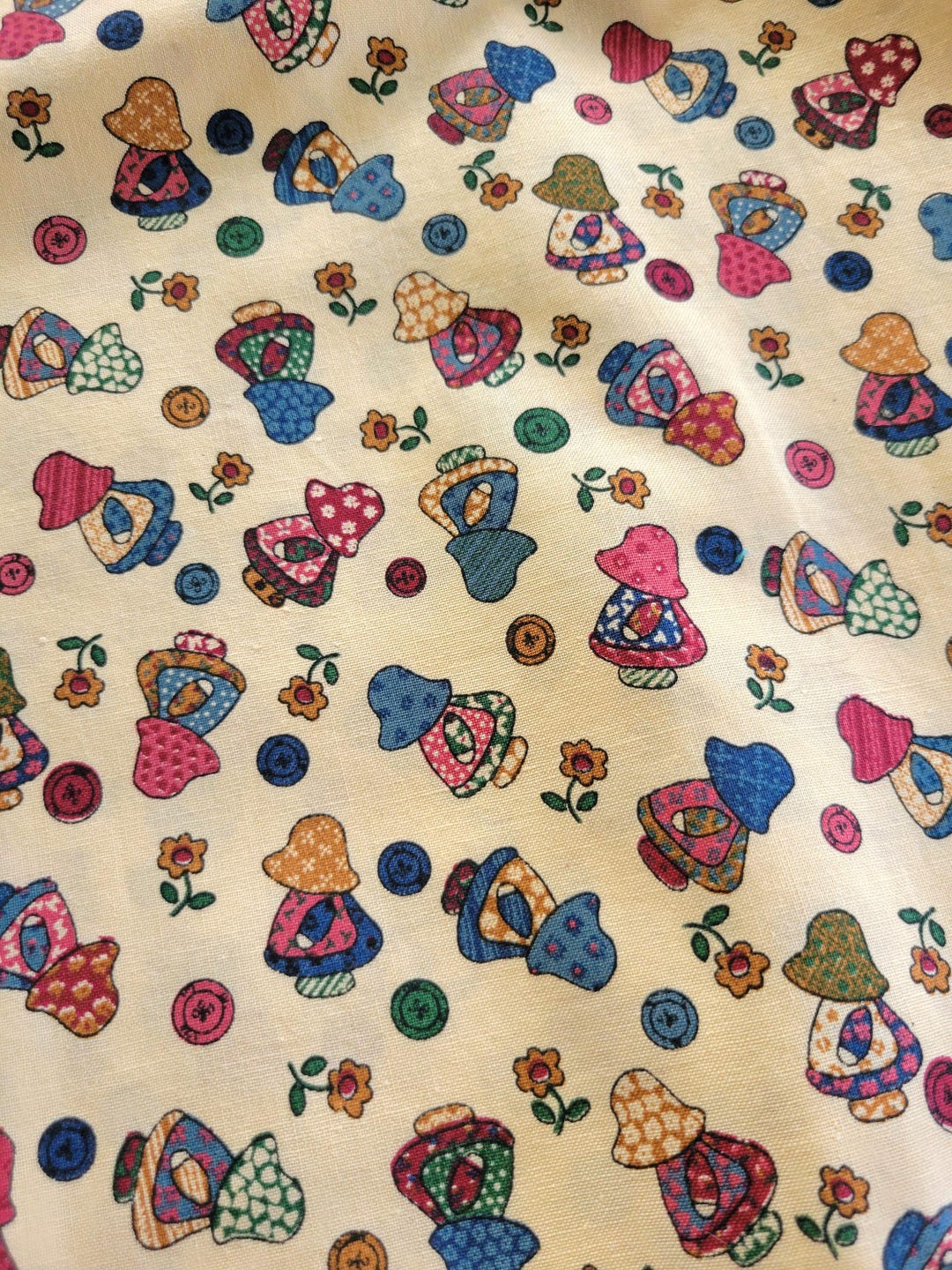 Vintage Sunbonnet Sue Novelty Print Cotton Fabric, 1 Yard - Etsy