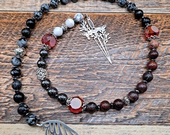Greek Nemesis Goddess of Retribution Pagan Meditation Strand, Witch's Ladder, Offering, Hellismos