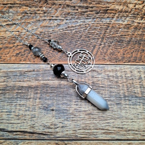 Ars Goetia Grimoire Demon Haagenti Crystal Pendulum, Dowsing, Divination, Ceremonial Magick