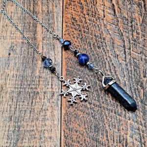 Greek Khione Chione Goddess of Snow Crystal Pendulum, Dowsing, Divination, Hellismos