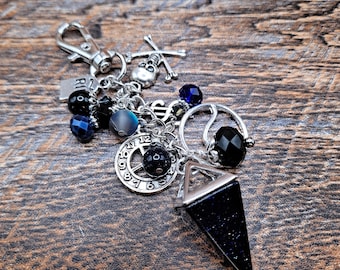 Greek Charon Ferryman of the Dead Keychain, Pagan, Hellismos, Altar Offering