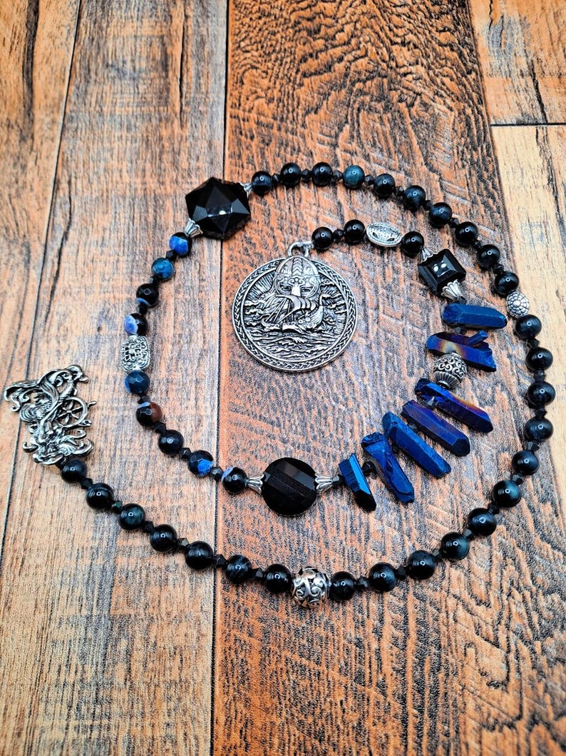 Goddess Ran Designs Norse Ran Goddess of the Ocean Pagan Prayer Meditation Strand, Witch's ...