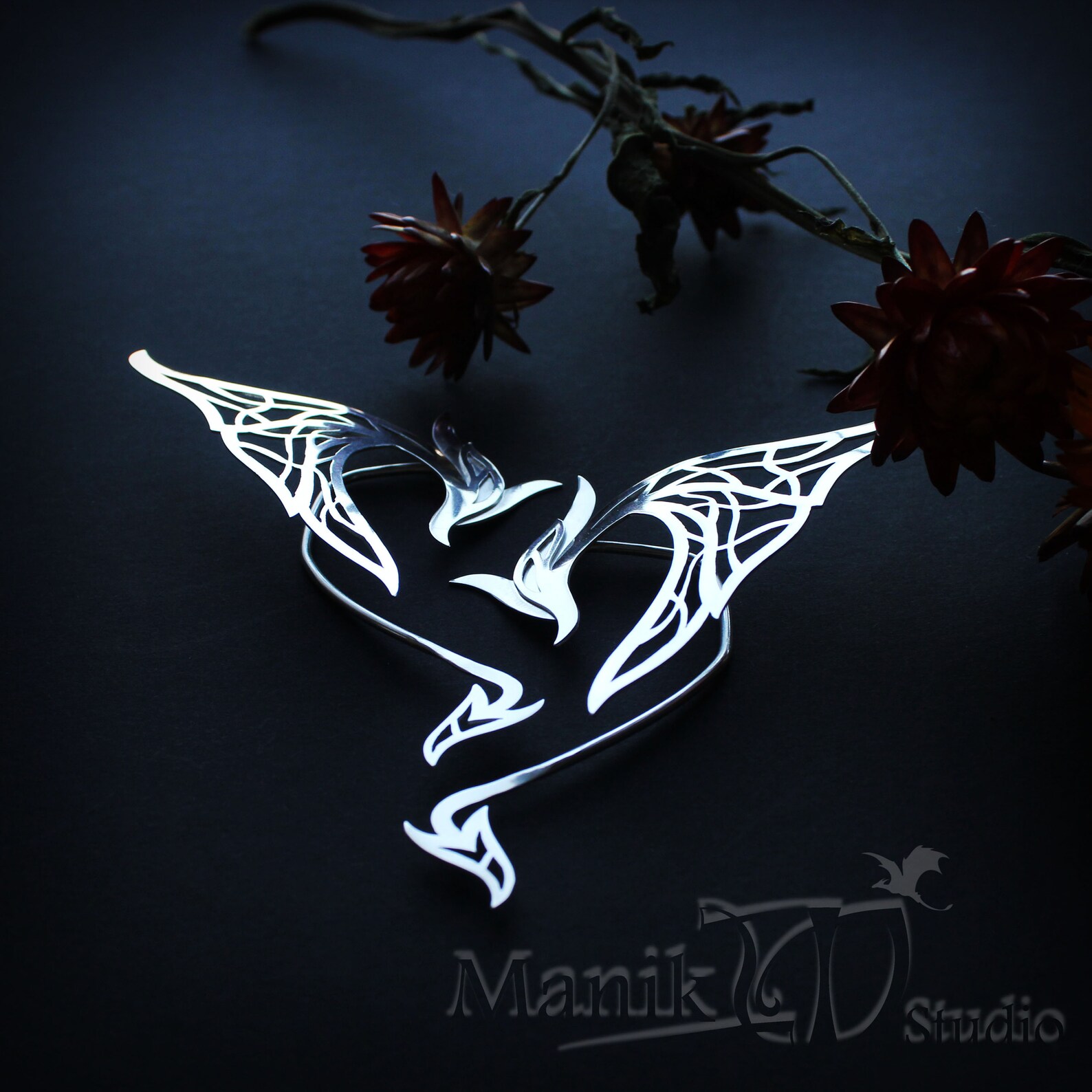 Elf Ear Cuff Dragon Ear Cuff Elf Fantasy jewelry Etsy