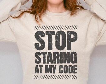 Funny Programmer Sweatshirt, Software Engineer Gift, Coding Humor Crewneck, Developer Gift, Tech Worker Sweatshirt