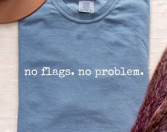 AI Agent T-Shirt, No Flags No Problem, Sarcastic Tech Humor Tee