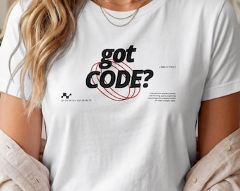 Got Code Programmer Shirt, Software Developer Gift, Comfort Colors Graphic Tee