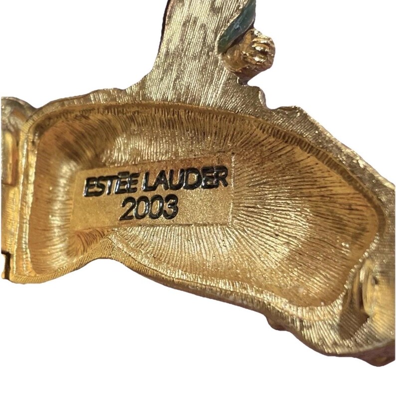 Estée Lauder Rare Rodeo Cowgirl Solid Perfume Compact Equestrian Horse image 5