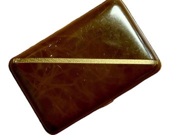 Kit de maquillaje vintage Mondaine para labios, ojos y rostro. Herramientas y cosméticos.