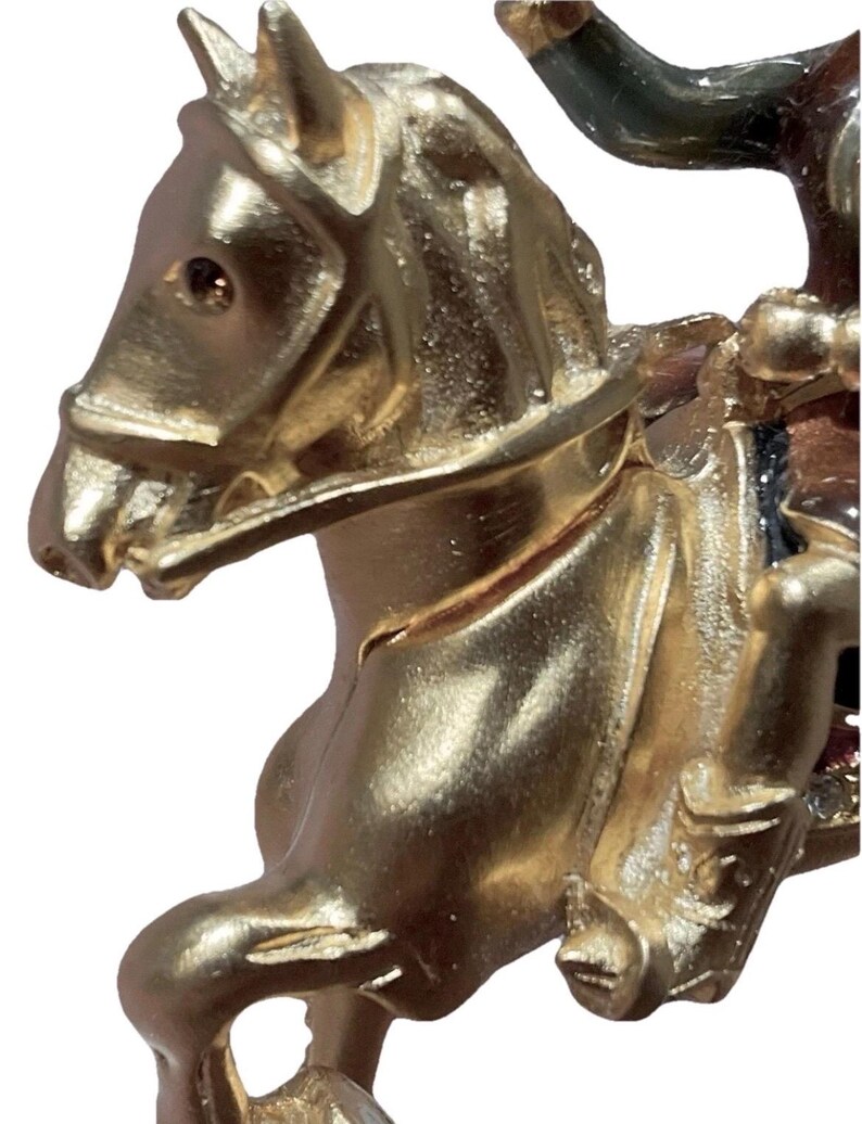 Estée Lauder Rare Rodeo Cowgirl Solid Perfume Compact Equestrian Horse image 7