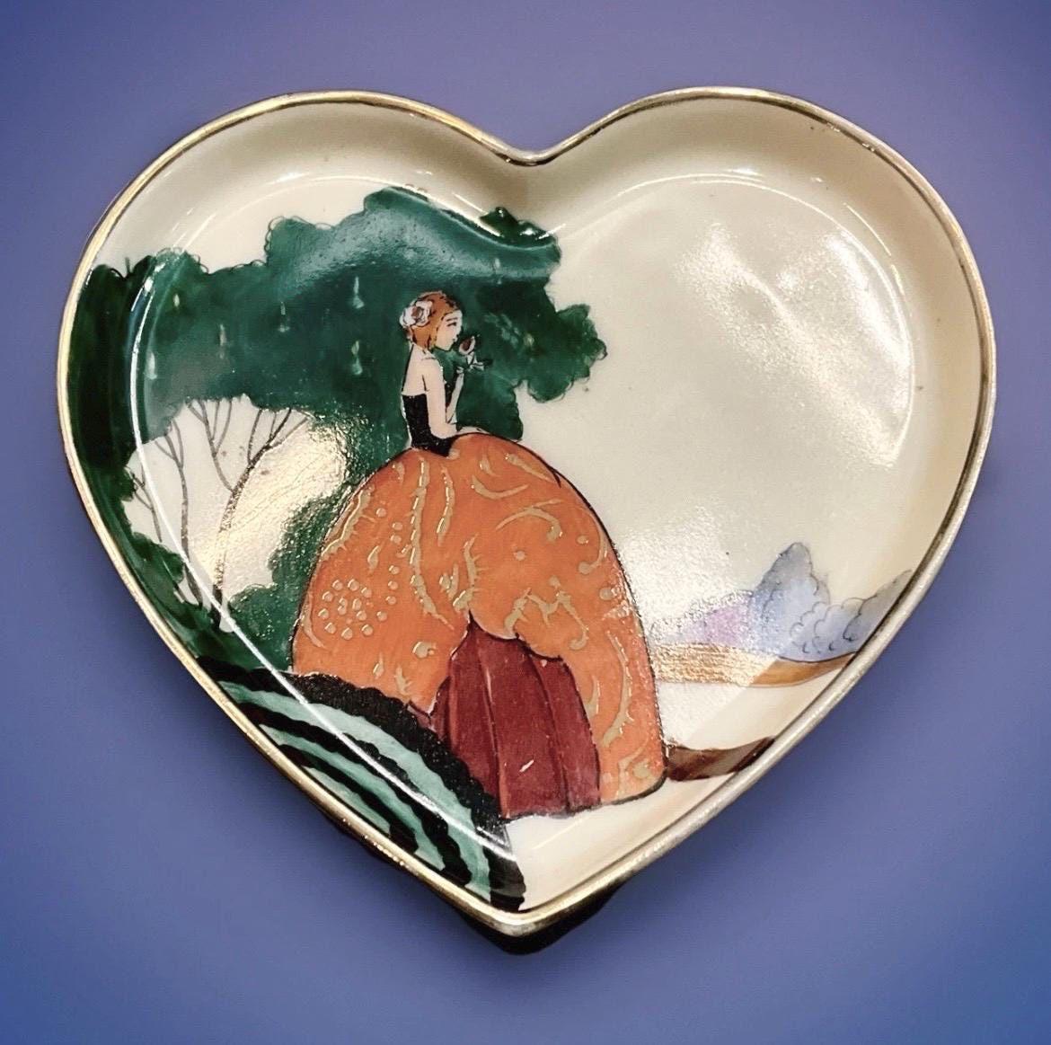 Noritake Art Deco Lady - Etsy