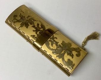 Volupte Miniaudiere in Fabric Holder Handle Lipstick Holder