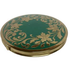 Advertentiestuk Green Flap Jack Rex Fifth Avenue ongebruikt Powder Compact