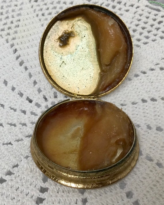 Viviane Woodard Solid Perfume Compact Large Purpl… - image 4