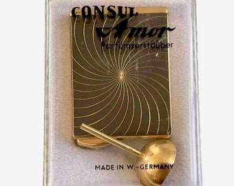 Vintage Consul Amor Perfume Atomizer West Germany Complete Mint