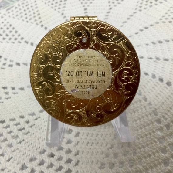 Viviane Woodard Solid Perfume Compact Large Purpl… - image 3