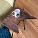 Wood Minnesota Shaped Side Table